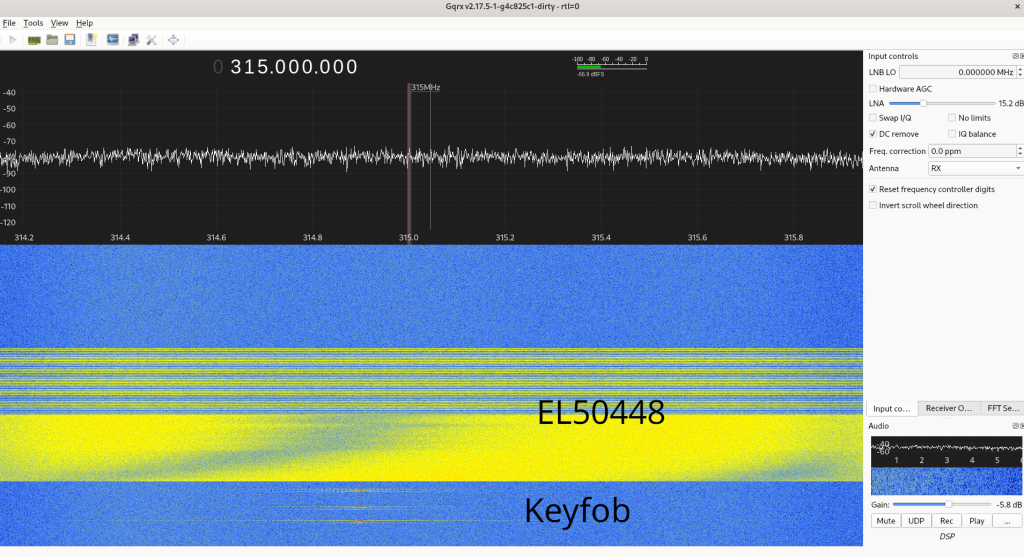 315 MHz EL50448