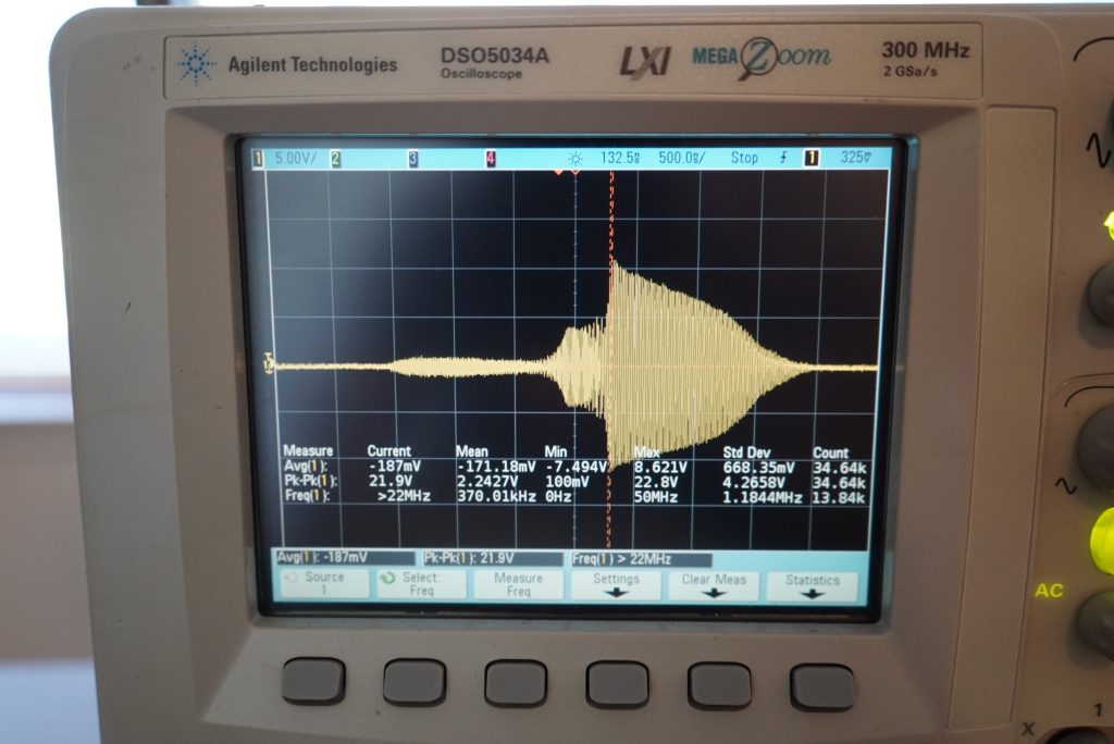 Q8’s collector has some other high-frequency components.